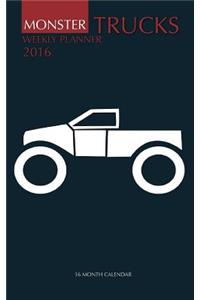 Monster Trucks Weekly Planner 2016