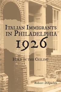 Italian Immigrants in Philadelphia 1926