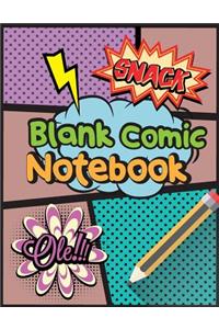 Blank Comic Notebook