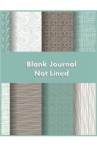 Blank Journal Not Lined