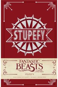 Fantastic Beasts and Where to Find Them: Stupefy Hardcover Ruled Journal