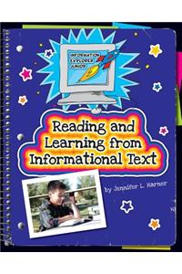 Reading and Learning from Informational Text