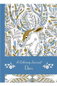 A Coloring Journal Deer