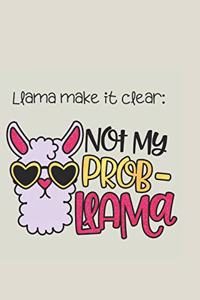 Llama make it clear