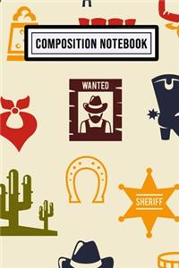 Rodeo Composition Notebook