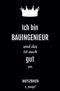 Notizbuch für Bauingenieure / Bauingenieur / Bauingenieurin
