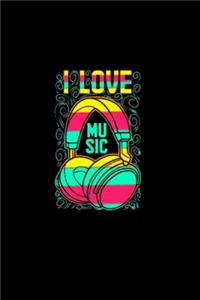 i love music Notebook