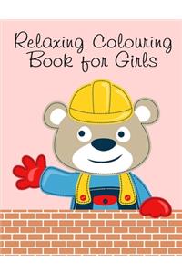 Relaxing Colouring Book For Girls