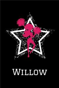 Willow Cheerleading Notebook