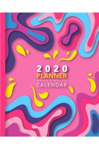 2020 Planner Weekly and Monthly