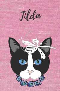 Tilda Katzen-Malbuch / Notizbuch / Tagebuch