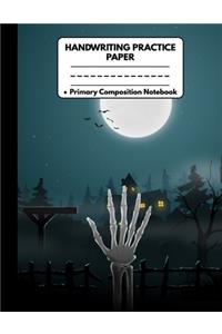 Handwriting Practice Paper Primary Composition Notebook