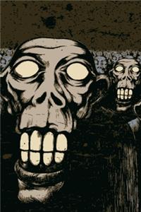 Zombie Group Lined Notebook