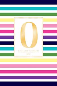 Weekly & Monthly Planner 2020 O