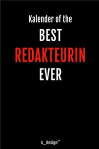 Kalender für Redakteure / Redakteur / Redakteurin