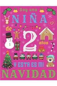 Soy una niña de 2 años y esta es mi Navidad