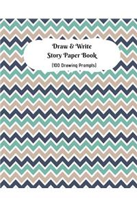 Draw and Write Story Paper Book