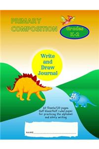 Primary Draw and Write Composition Journal Grades K-2