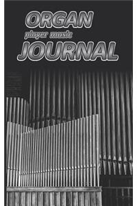 Organ Player Music Journal