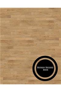 Notary Record Book