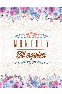 Monthly Bill Organizer