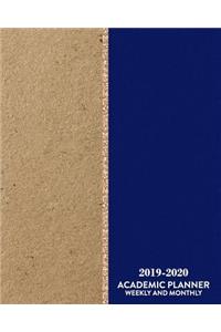 2019-2020 Academic Planner Weekly and Monthly