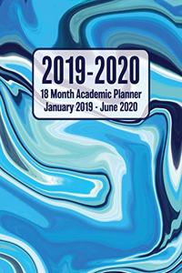 2019 - 2020 - 18 Month Academic Planner - January 2019 - June 2020