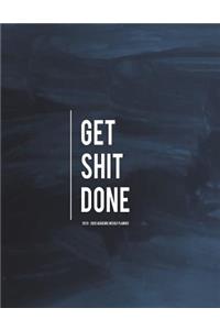 2019-2020 Academic Planner Get Shit Done