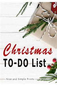 Christmas To-Do List