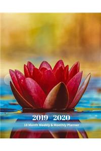 2019 - 2020 18 Month Weekly & Monthly Planner