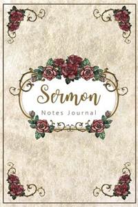 Sermon Notes Journal