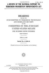 A Review of the Material Support to Terrorism Prohibition Improvements ACT
