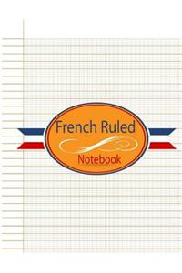 French Ruled Notebook