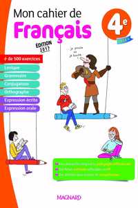 Mon cahier de francais 4e