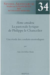 SA 34 'Homo considera', la pastorale lyrique de Philippe le Chancelier, Rillon-Marne