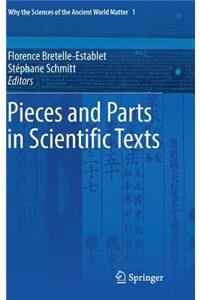 Pieces and Parts in Scientific Texts