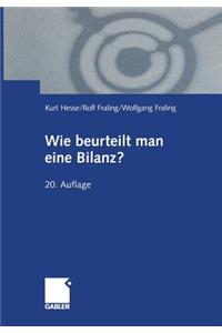 Wie Beurteilt Man Eine Bilanz?