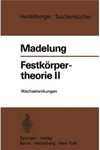 Festkörpertheorie II