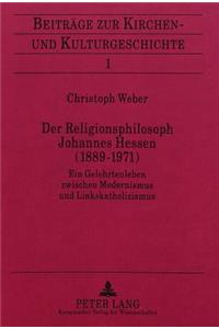 Der Religionsphilosoph Johannes Hessen (1889-1971)