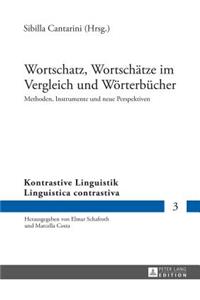 Wortschatz, Wortschaetze im Vergleich und Woerterbuecher