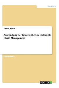 Anwendung der Kontrolltheorie im Supply Chain Management