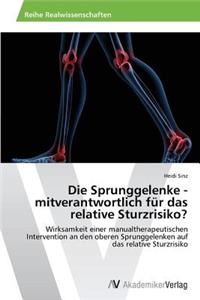 Die Sprunggelenke - mitverantwortlich für das relative Sturzrisiko?
