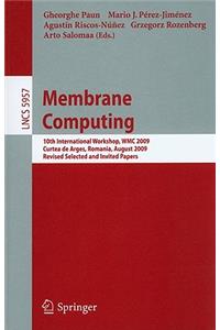 Membrane Computing