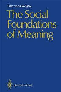 Social Foundations of Meaning