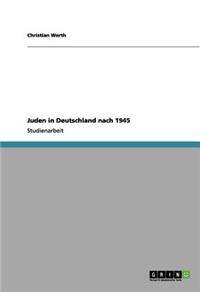 Juden in Deutschland Nach 1945