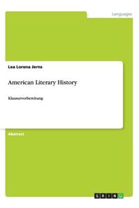 American Literary History