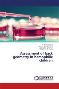 Assessment of back geometry in hemophilic children
