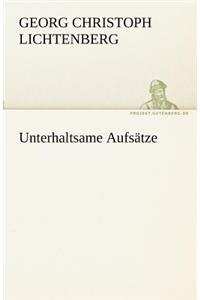 Unterhaltsame Aufsatze