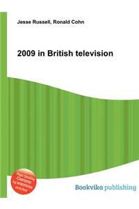 2009 in British Television