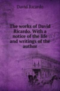 works of David Ricardo.